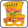 Antifaz feliz año nuevo