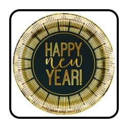 platos desechables año nuevo