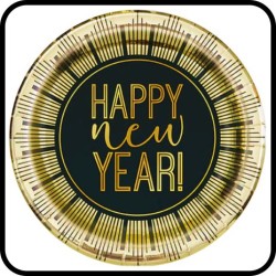 platos desechables año nuevo