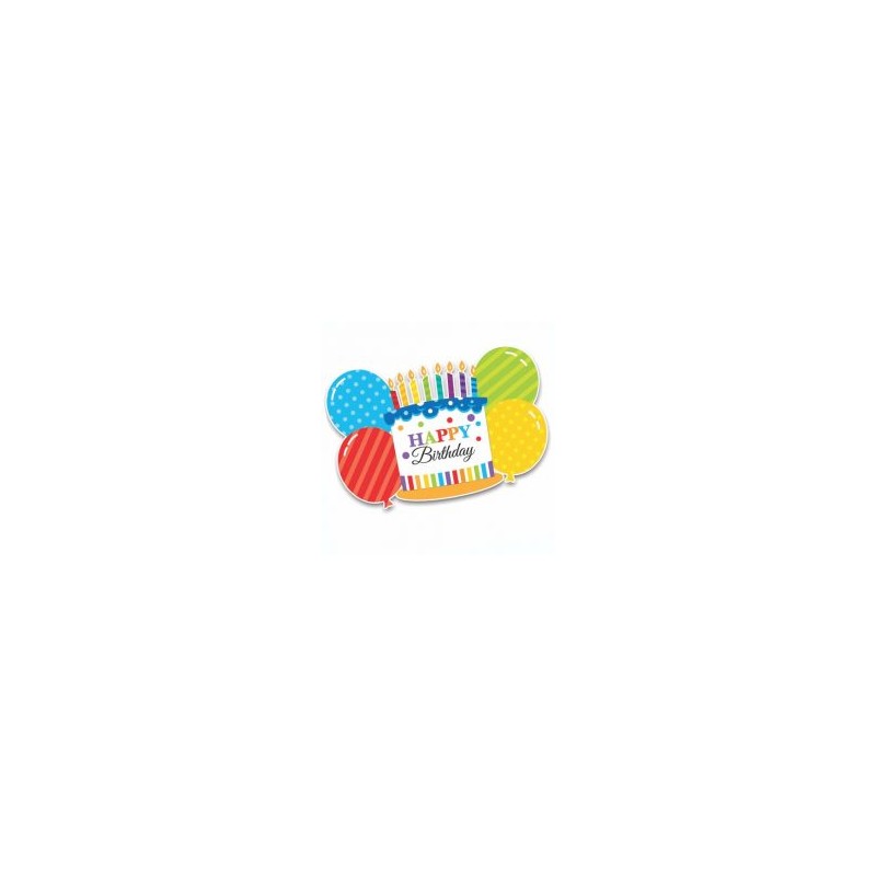 Adorno movil happy birthday bright