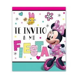 Invitaciones Minnie Mouse