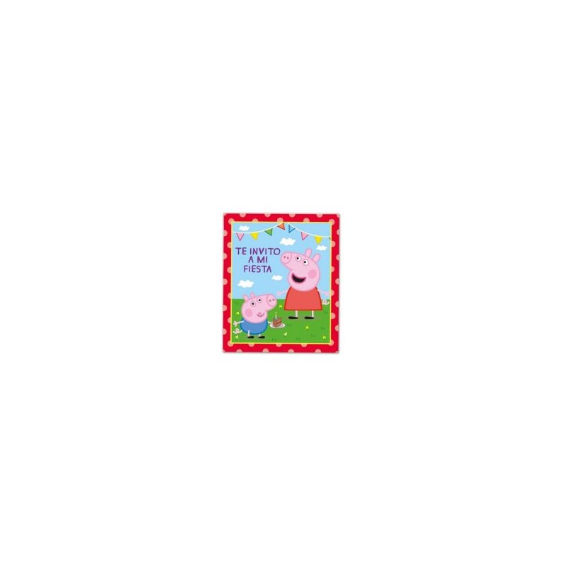 Invitaciones Peppa Pig