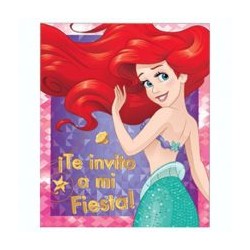 Invitaciones Sirenita