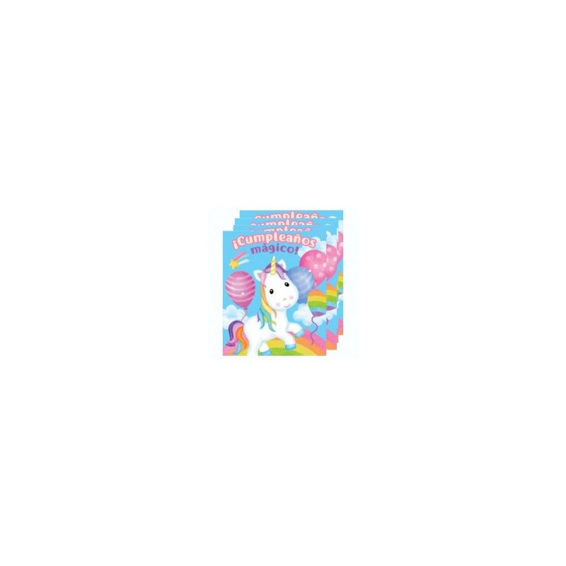 Invitaciones Unicornio Bebe