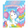 Invitaciones Unicornio Bebe