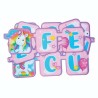Letrero de Feliz Cumpleaños Unicornio Bebe