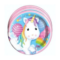 Platos Unicornio Bebe