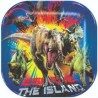 Platos de dinosaurio grande