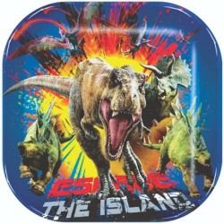 Platos de dinosaurio grande