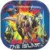 Platos de dinosaurio grande