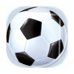 Platos Futbol Cuadrado