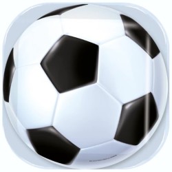 Platos Futbol Cuadrado