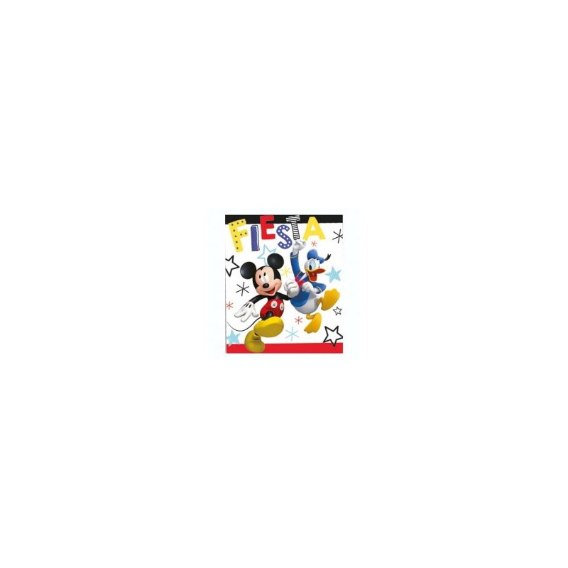 Invitaciones Mickey Mouse
