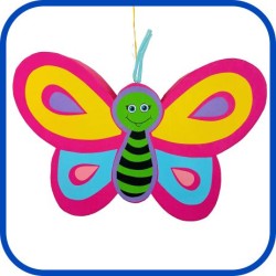 Piñata de mariposa