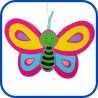 Piñata de mariposa