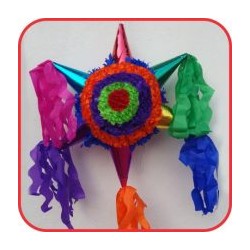 Piñata de 5 picos chica