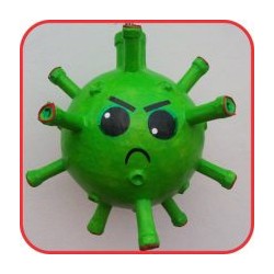 Piñata de coronavirus