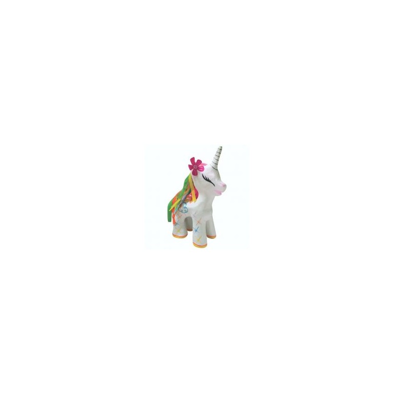 Piñata de unicornio colores