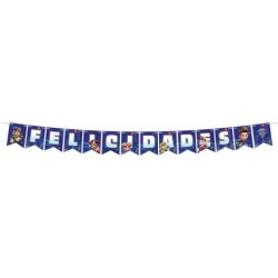 Letrero Feliz Cumpleaños Paw Patrol