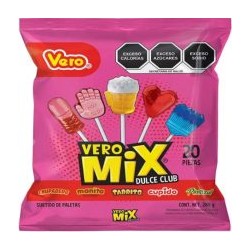 Paletas surtidas vero club